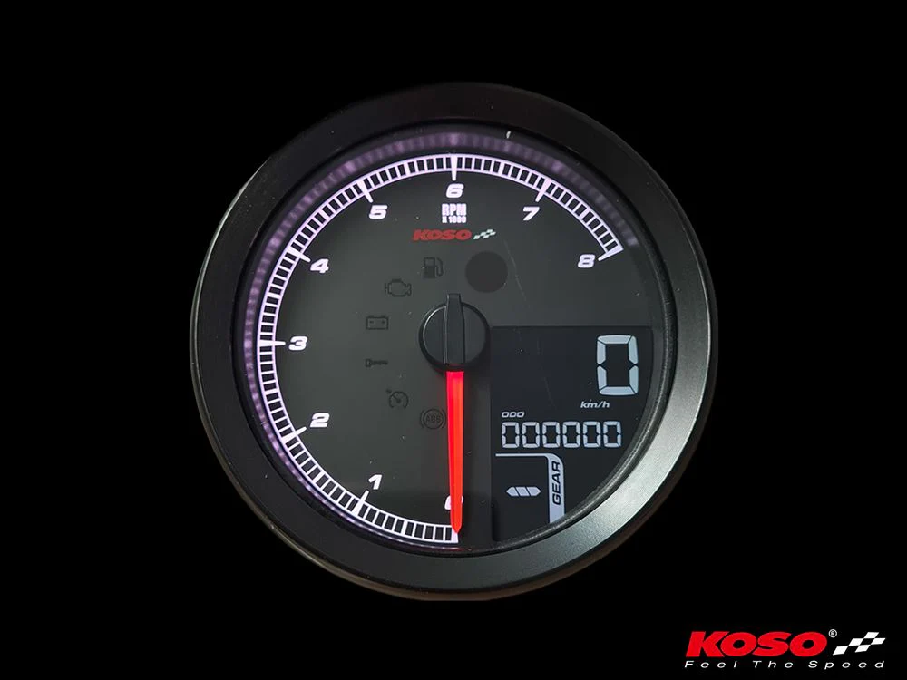 KOSO HD-01-04 für XL-883 & XL-1200 2004 - 2013 // Dyna 2004-2011 schwarzer Rand - Image 3
